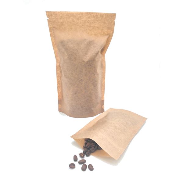 Vrecko DOYPACK bez okienka 750 ml - hnedý kraft