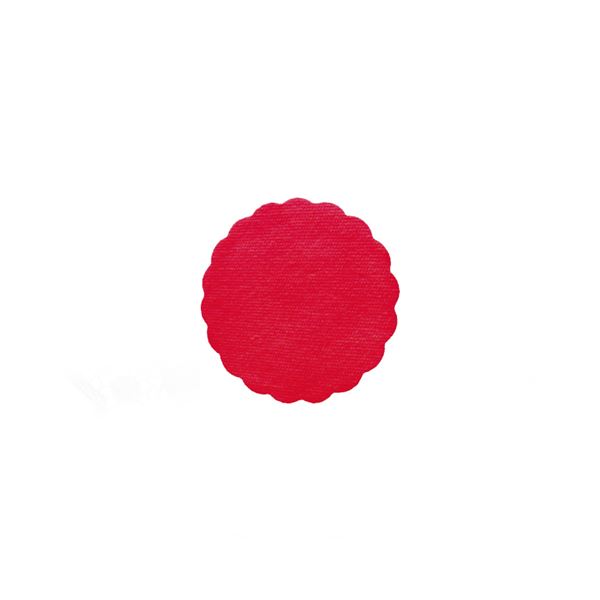 Rozetky PREMIUM primer 9 cm červené (500 ks)