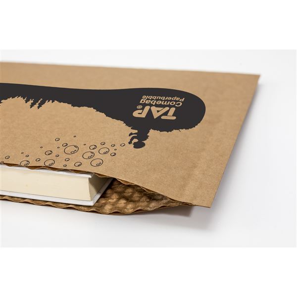 Obálka z bublinkového papiera 180 x 275 mm D14, hnedá