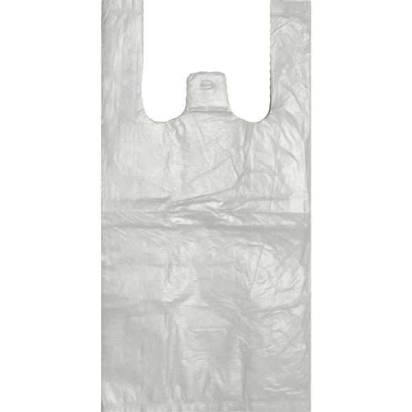 Mikroténová taška JUMBO 55 x 70 cm, biela (100 ks)