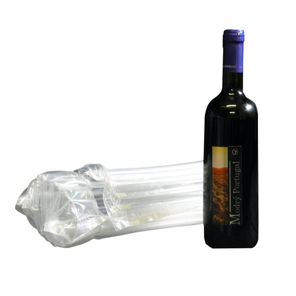 AirCover nárazuvzdorný nafukovací obal na víno (1 fľaša) - s redukcí