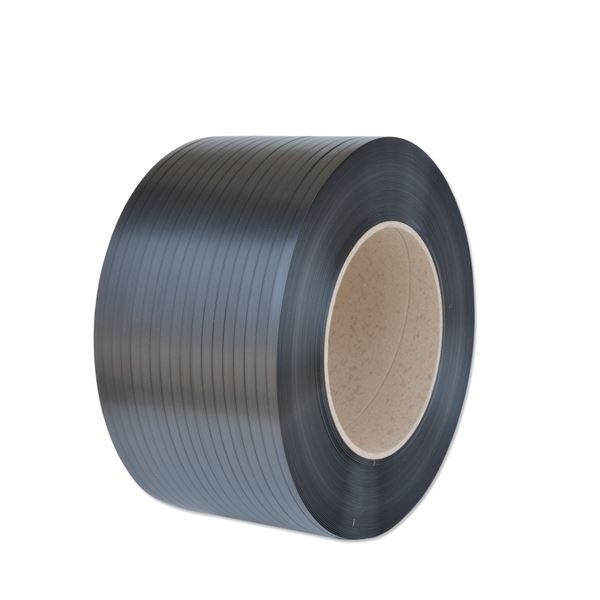 Vázací páska PP šíře 15/0.65 mm, D400, 1500 m - černá, GRANOFLEX