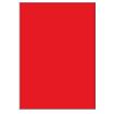 Samolepiace etikety 210 x 297 mm, A4 (100 ks) reflexné červené