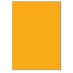 Samolepiace etikety 210 x 297 mm, A4 (100 ks) reflexné oranžové