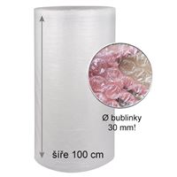 Bublinková fólia šírka 100 cm, návin 50 m