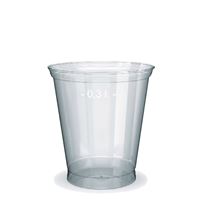 Téglik transparentný z PET 0,3 l (50 ks)
