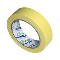 Krycia páska šírka 30 mm, návin 33 m - žltá, PVC