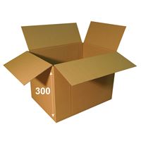 Krabica papierová klopová 3VVL HH 400 x 300 x 300 mm