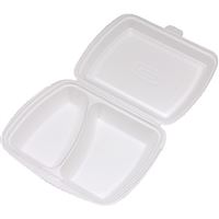 Menu box 2dielny biely (125 ks)