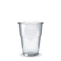 Téglik transparentný z PET 0,25 (50 ks)