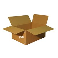 Krabica papierová klopová 3VVL HH 350 x 250 x 150 mm