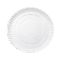 Papierové taniere hlboké priemer 34 cm - biele (50 ks)