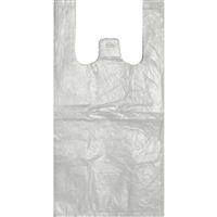 Mikroténová taška MINI 16 + 12 x 30 cm, biela (100 ks)