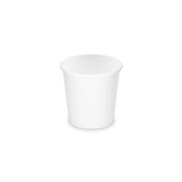 Papierový kelímok biely - objem 110 ml (50 ks)