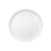 Papierové taniere hlboké priemer 29 cm - biele (50 ks)