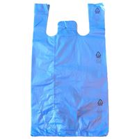 Mikroténová taška nosnosť 10 kg, modrá (100 ks)