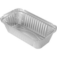 Hliníková miska hranatá 690 ml (100 ks)