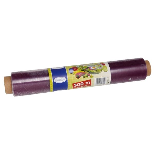 Potravinová fólia PVC 45 cm x 300m jednotlivo balená (1 ks)