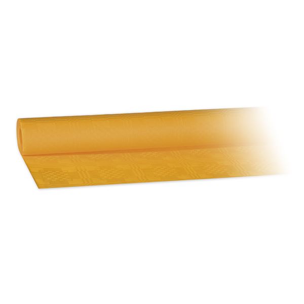 Papierový obrus rolovaný 8 x 1,2 m - žltý