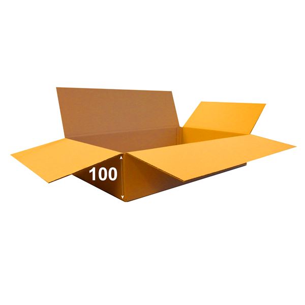 Krabica papierová klopová 3VVL HH 500 x 300 x 100 mm