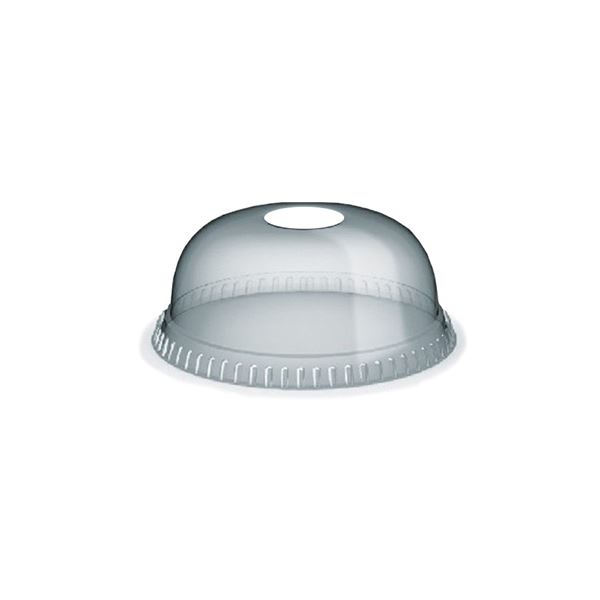 Viečko vypuklé s otvorom pre plastové tégliky priemeru 78 mm (50 ks)