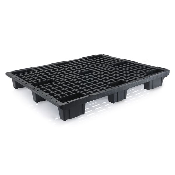 Plastová paleta 1200 x 1000 mm, stohovateľná
