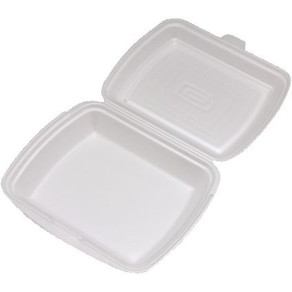 Menu box nedelený biely veľký (125 ks)