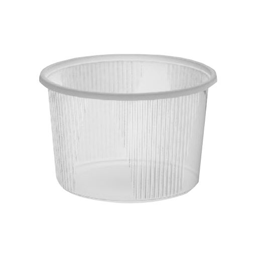 Miska objem 400 ml - guľatá, priehľadná (100 ks)