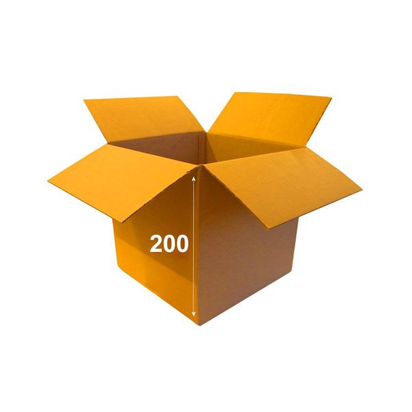 Krabica papierová klopová 3VVL HH 300 x 300 x 200 mm