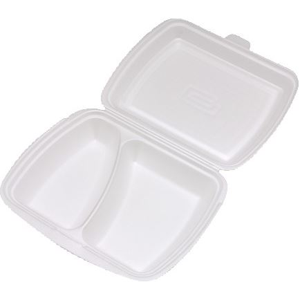 Menu box 2dielny biely (125 ks)