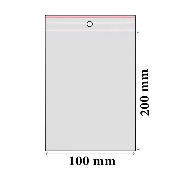 RZ sáček LDPE 100 x 200 mm (100 ks/bal)