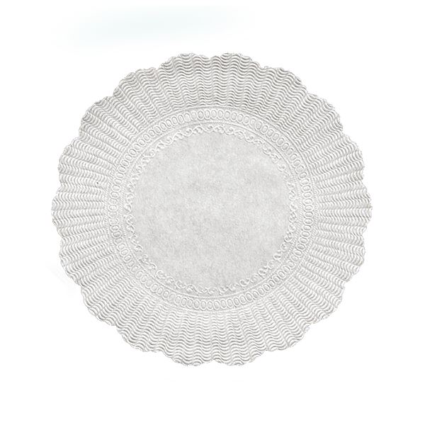 Rozetky priemer 30 cm - biele (500 ks)