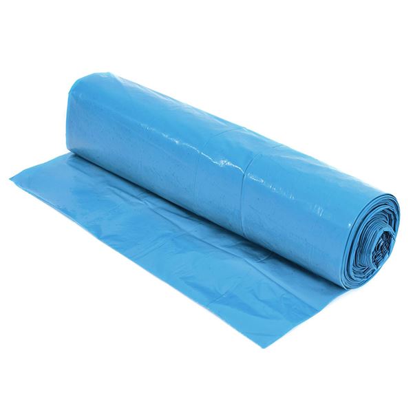Odpadové vrecia LDPE 120 l, 40 um (20 ks) - modré