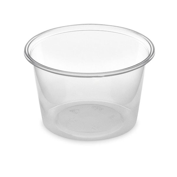 Dresinková miska priehľadná 100 ml (PP) [50 ks]