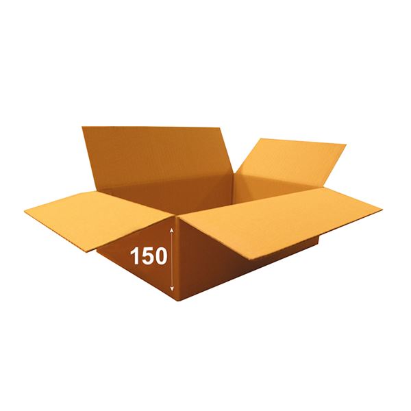 Krabica papierová klopová 3VVL HH 300 x 200 x 150 mm
