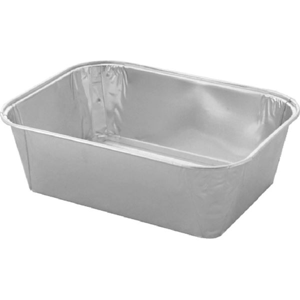 Hliníková miska hranatá 550 ml (50 ks)