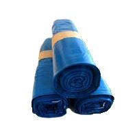 Odpadové vrece zaťahovacie 70 x 105 cm, 60 - modré (rolka 10 ks)