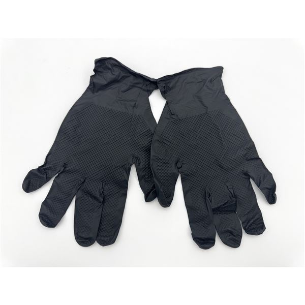 Rukavice DIAMOND BLACK nitrilové jednorazové - veľkosť XL (50ks)