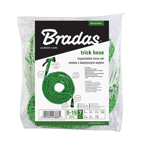 Zahradná hadica (sada) TRICK HOSE zelená - 15 m /45 m
