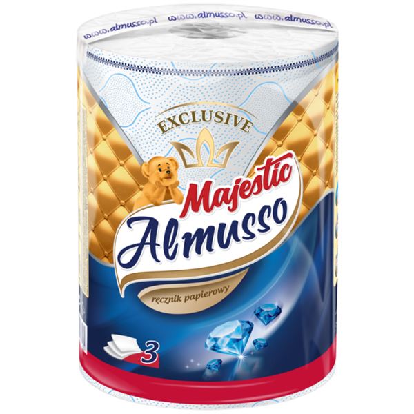 Kuchynské utierky Almusso Majestic 1 ks, 3vrstvové
