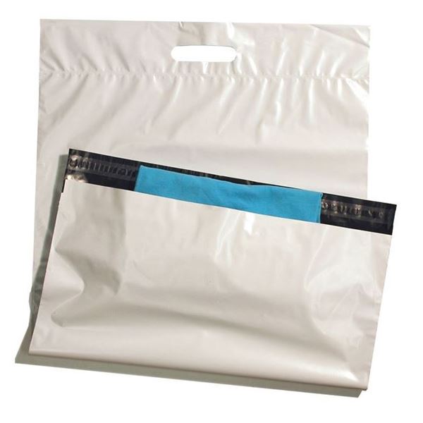 Plastová obálka - taška, 170 x 230 mm, PCR recyklát