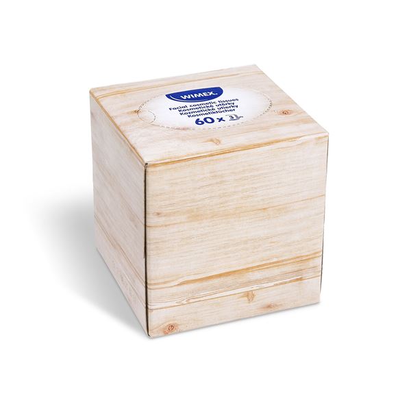 Kozmetické utierky v boxe (60 ks) - 3vrstvové