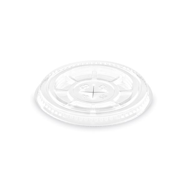 Viečko s krížovým otvorom pro plastové kelímky priemeru 78 mm (50 ks)