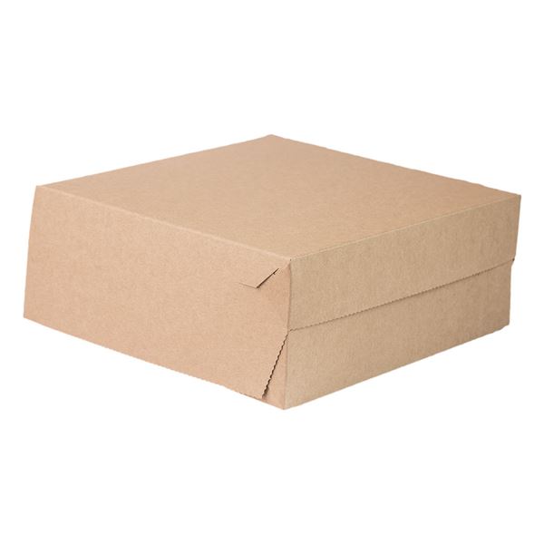 Tortová krabica KRAFT 30 x 30 x 10 cm (50 ks)