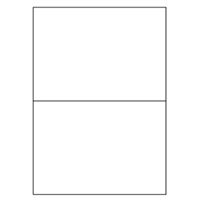 Samolepiace biele etikety 210 x 148,5mm, A4 (1000 ks)