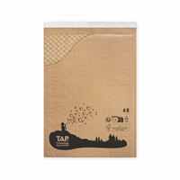 Obálka z bublinkového papiera 180 x 275 mm D14, hnedá