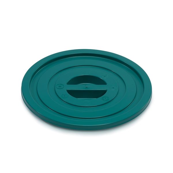 Veko k plastovej nádobe 50 l - zelená