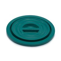 Veko k plastovej nádobe 75 l - zelená