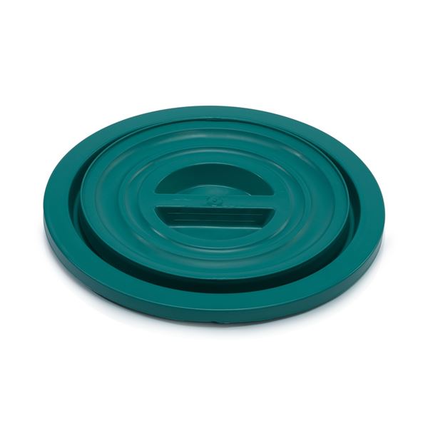 Veko k plastovej nádobe 75 l - zelená