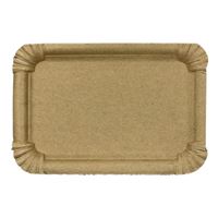 Papierová tácka KRAFT 13 x 20 cm (100 ks)